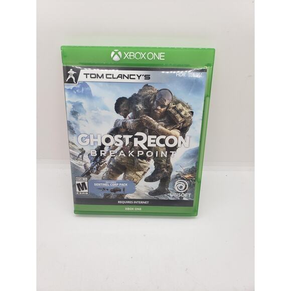 Tom Clancy's Ghost Recon Breakpoint Xbox One Video Game Multiplayer HDR Working - Picture 1 of 5